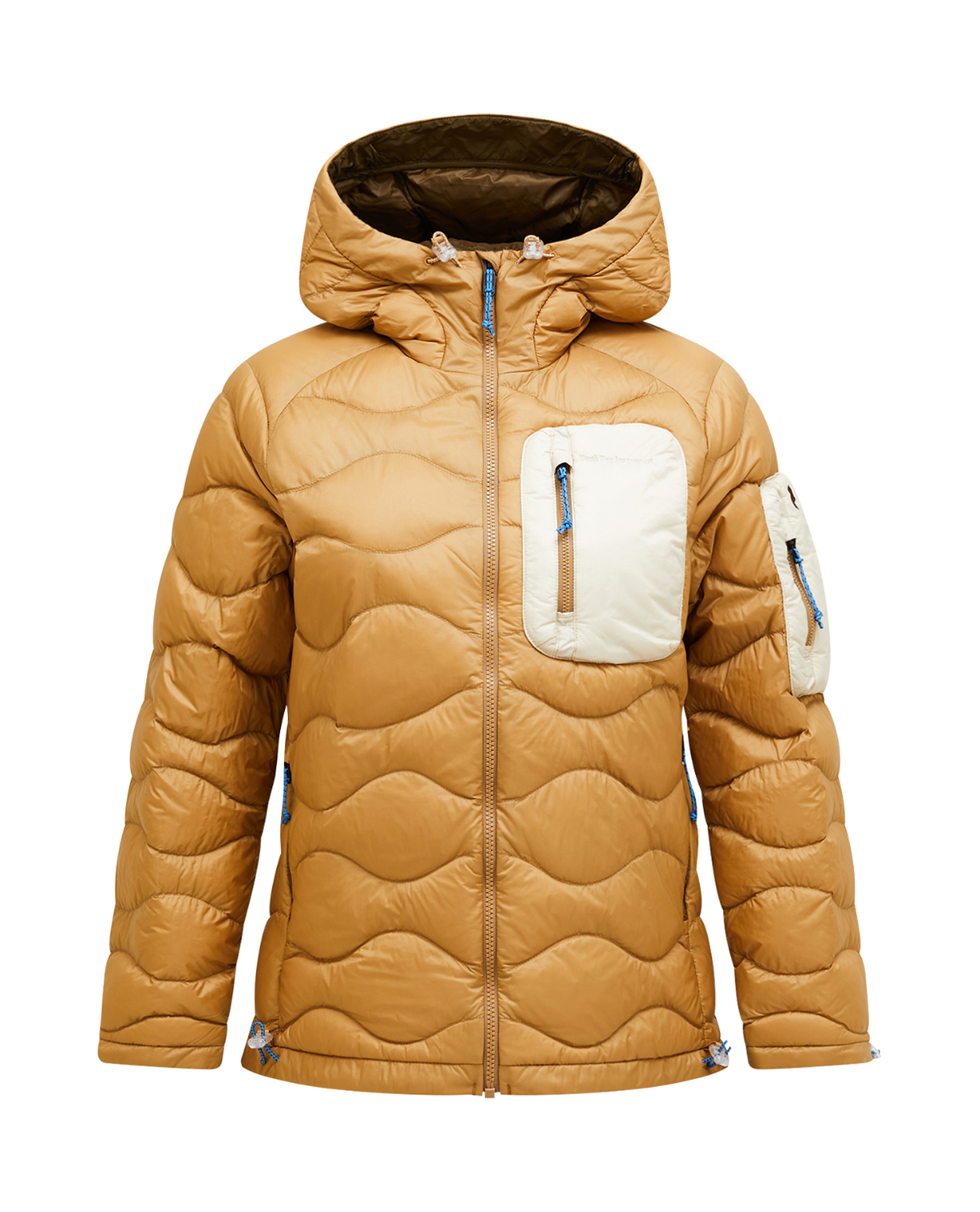 Peak Performance Women Helium Utility Down Hood - Sierra Sand / Sand Fog Alpingaraget