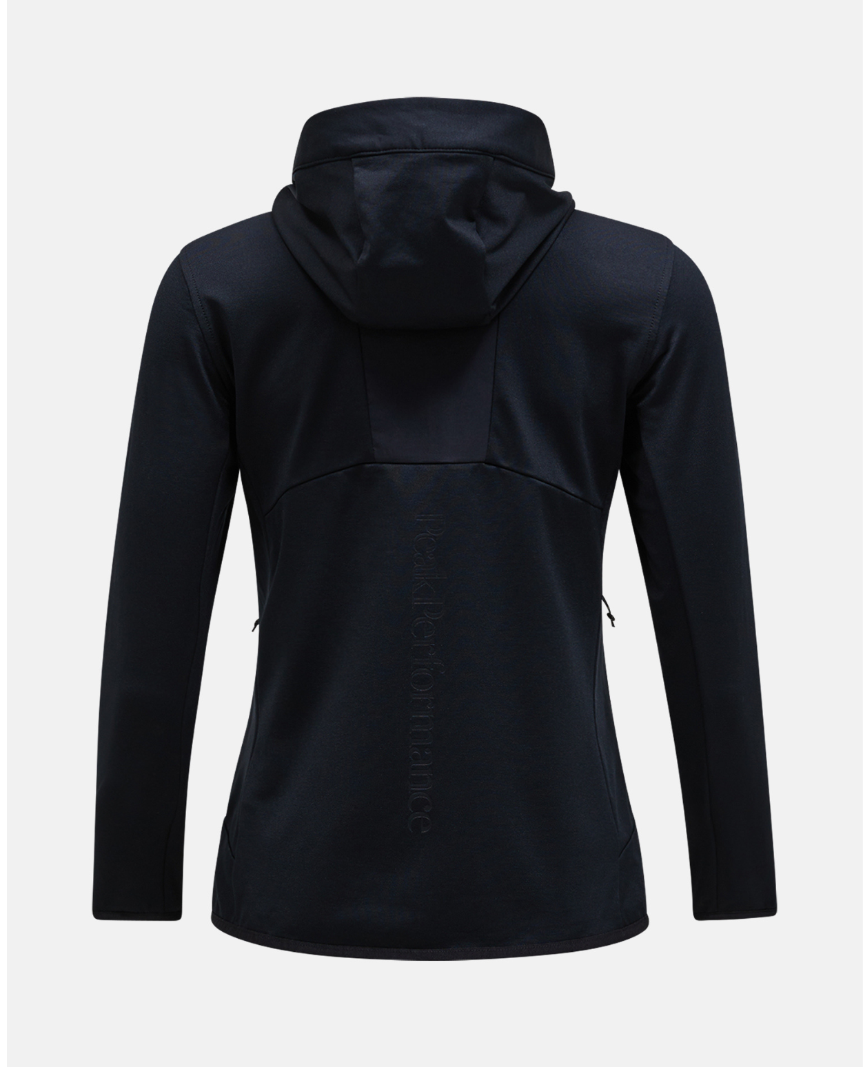 Peak Performance Women Utility Light Zip Hood - Black / Black  Alpingaraget