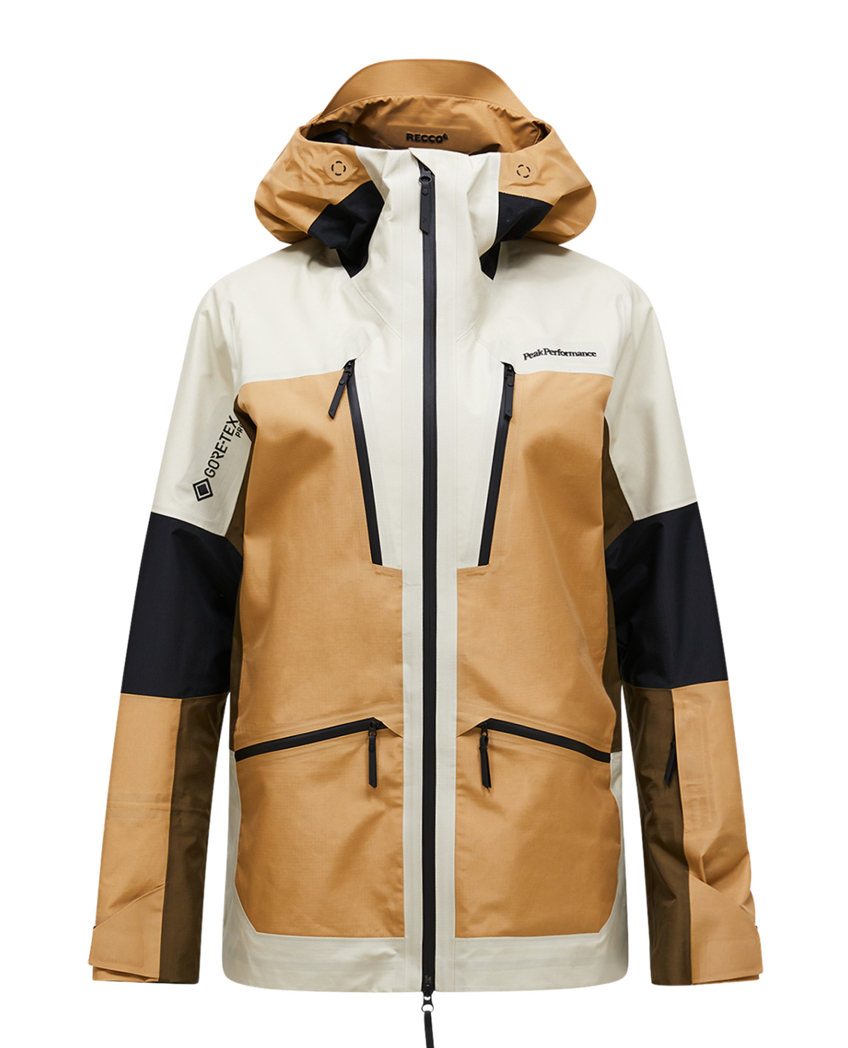 Peak Performance Women Vertical Gore-Tex Pro Jacket - Sand Fog / Sierra Sand Alpingaraget