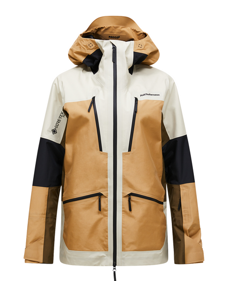 Peak Performance Women Vertical Gore-Tex Pro Jacket - Sand Fog / Sierra Sand  Alpingaraget