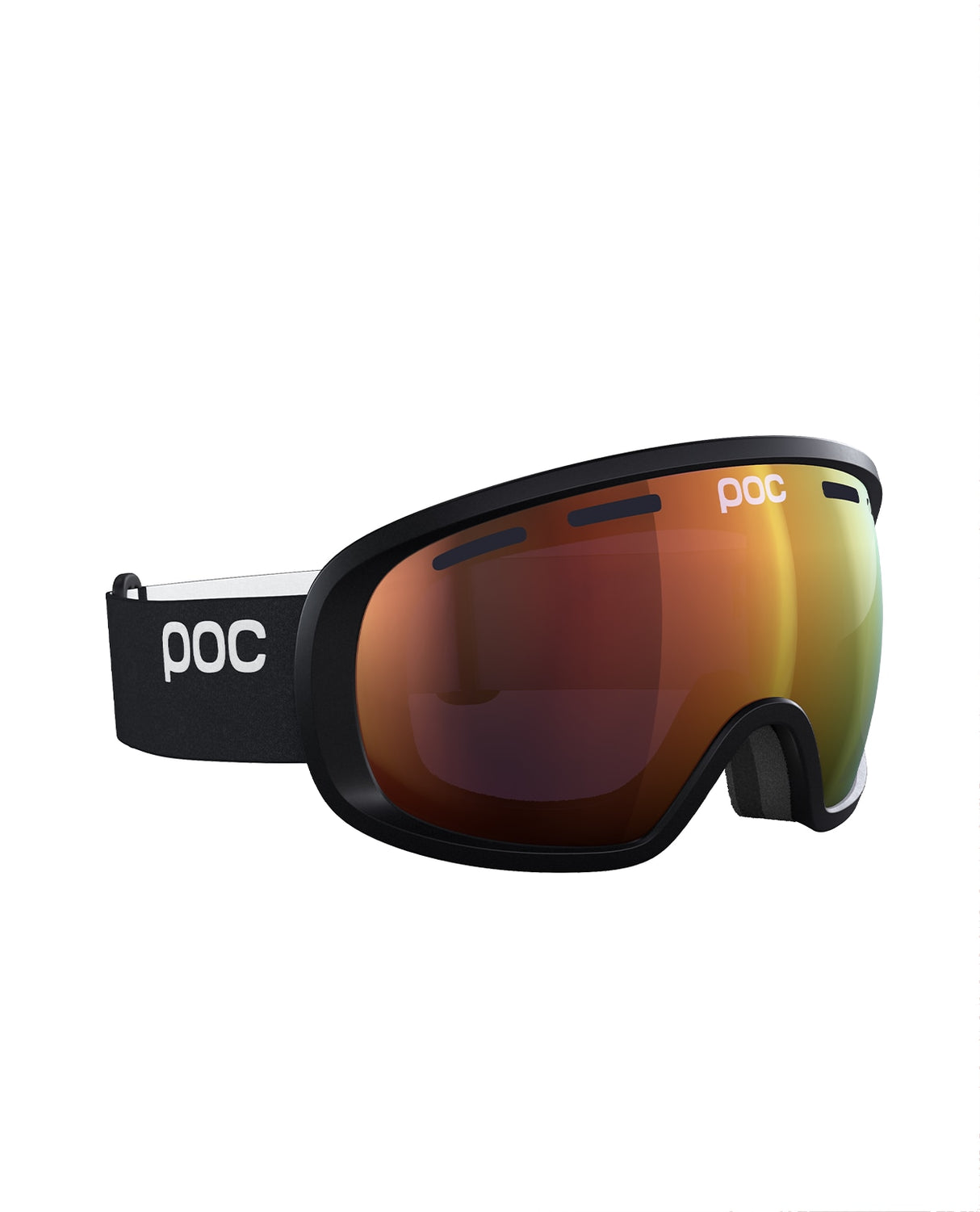 POC Fovea - Uranium Black/Partly Sunny Orange - Alpingaraget