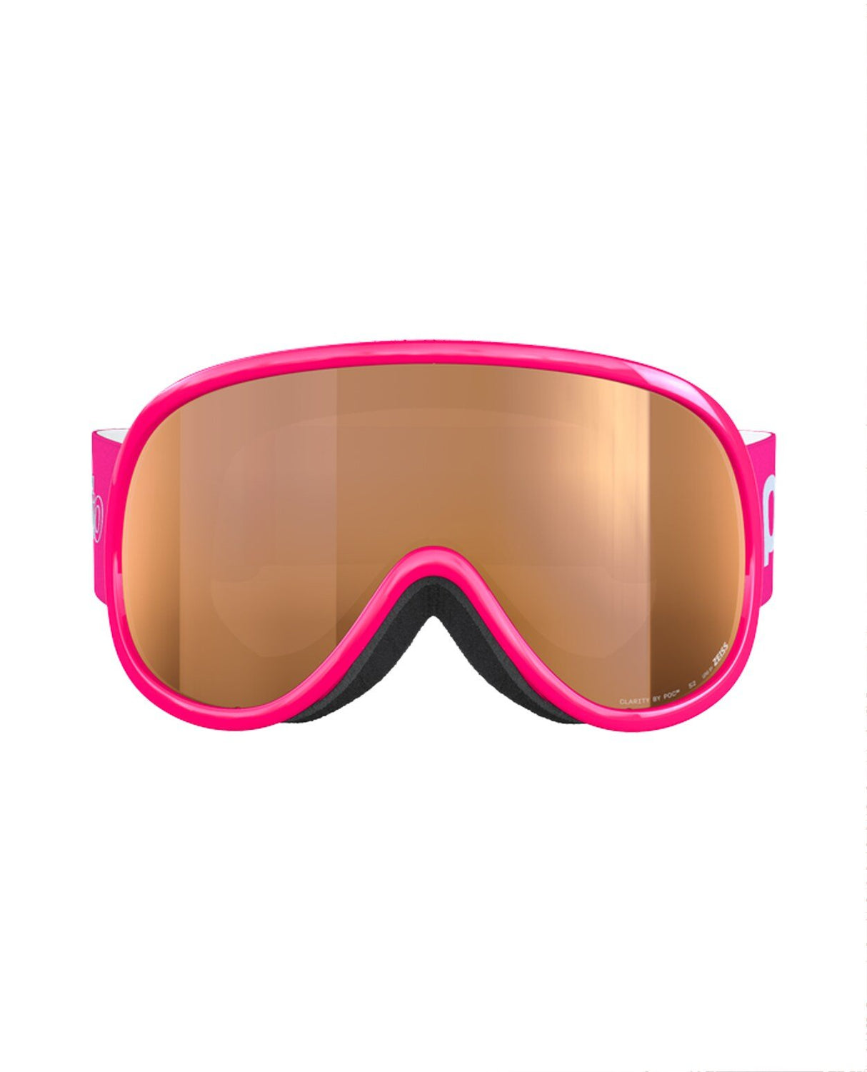 POC POCito Retina - Fluorescent Pink/Partly Sunny Light Orange - Juniorgoggles - Alpingaraget