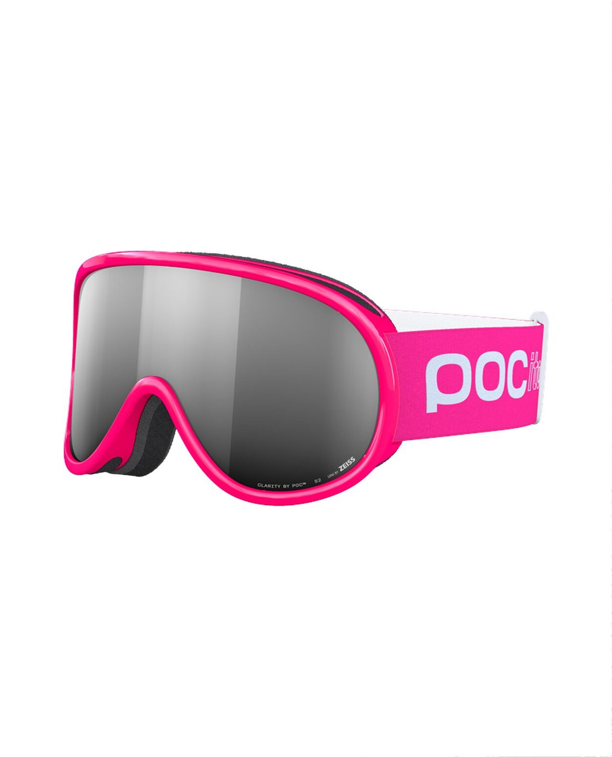 POC POCito Retina - Fluorescent Pink/Partly Sunny Silver - Juniorgoggles - Alpingaraget