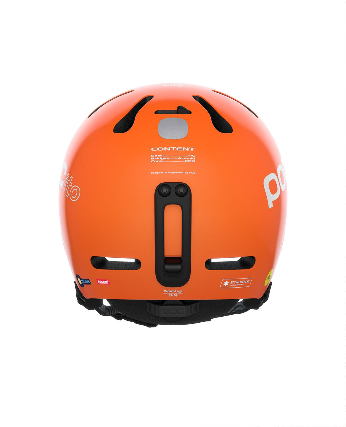 POC Pocito Fornix Mips - Fluorescent Orange - Alpingaraget