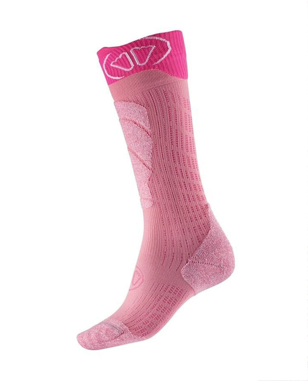 Sidas Junior Ski Merino Socks - Rosa - Strumpor - Alpingaraget