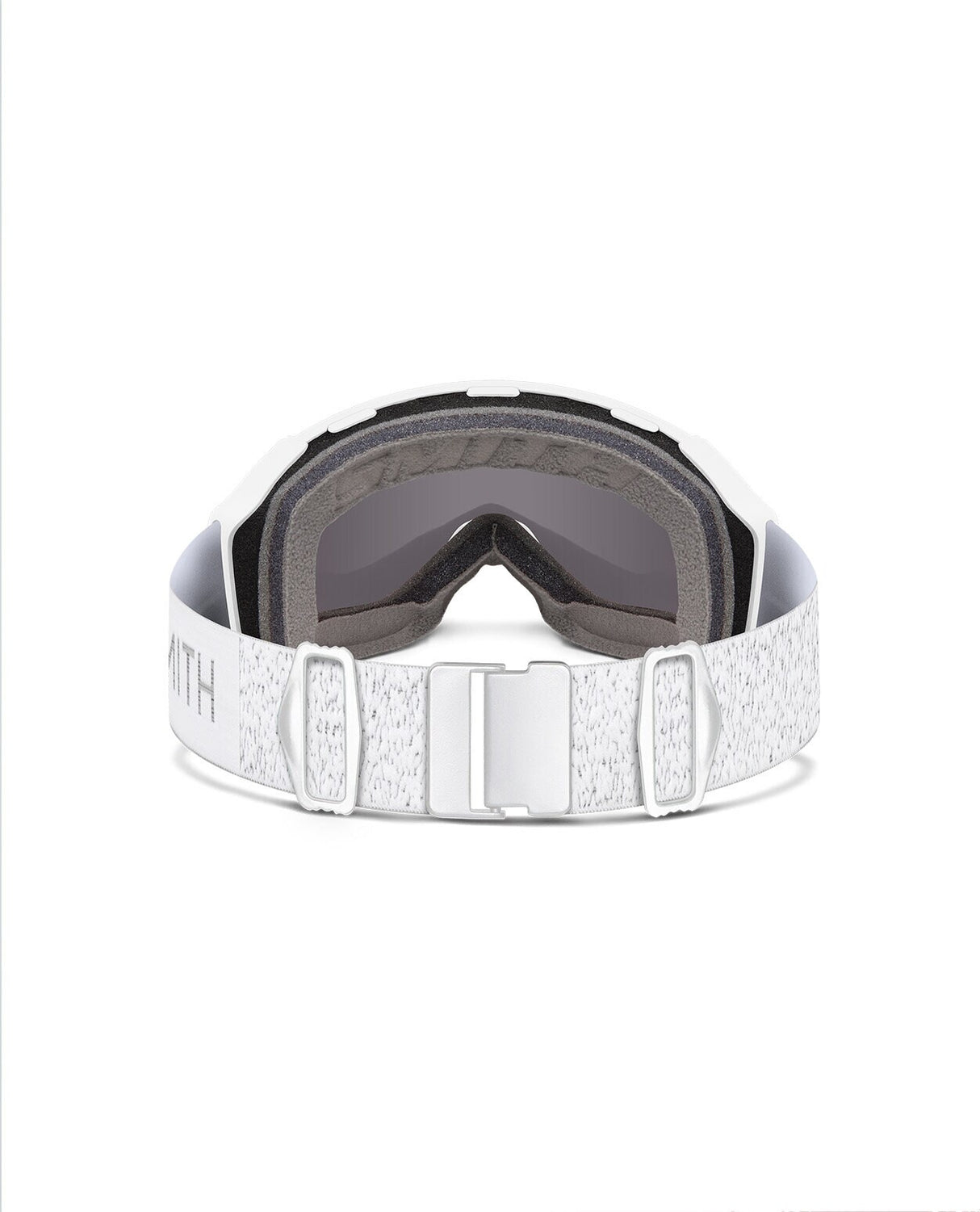Smith 4D Mag S - White Chunky Knit | Chromapop Sun Platinum Mirror + Extra Lins - Goggles - Alpingaraget