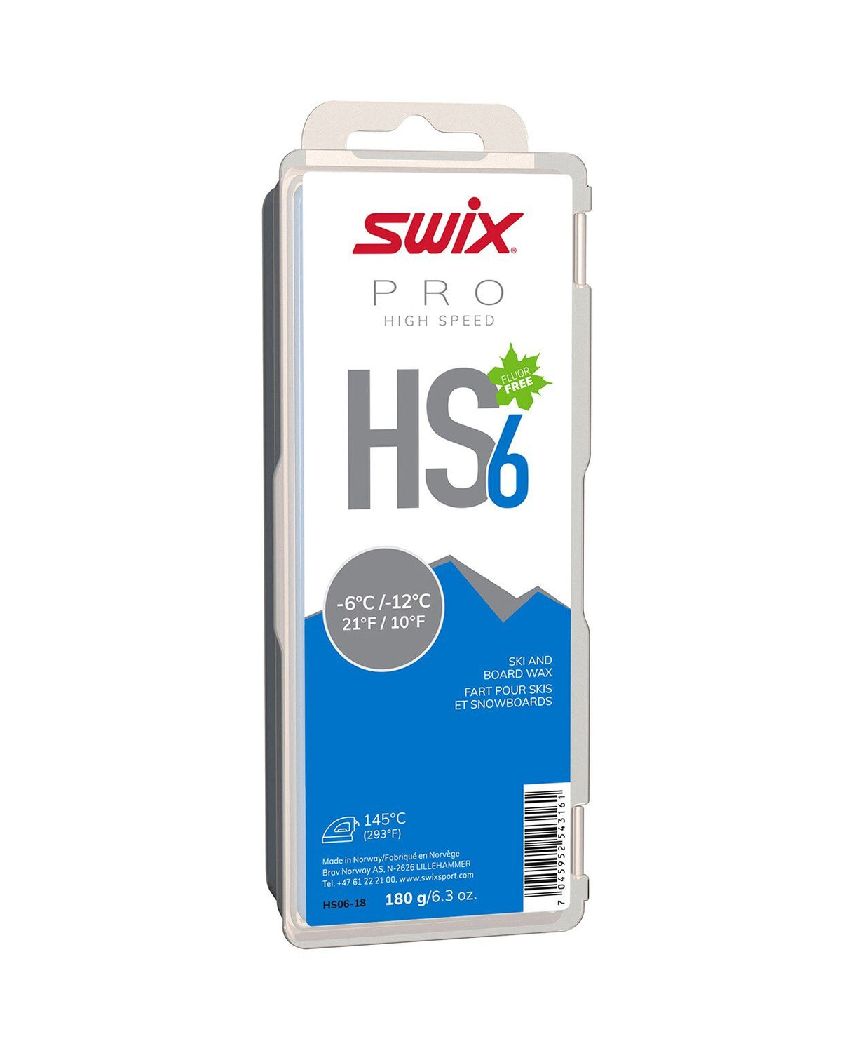 Swix HS6 Blue - 6°C/ - 12°C, 180g - Valla - Alpingaraget