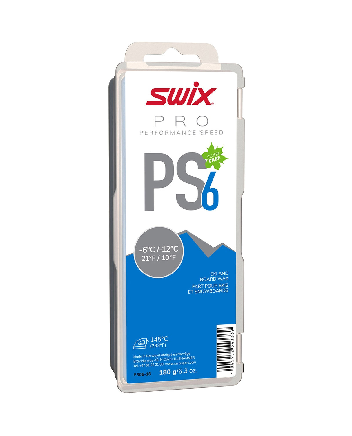 Swix PS6 Blue -6°C/-12°C, 180g