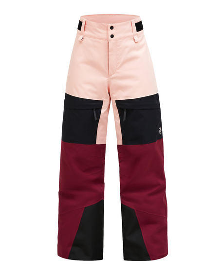 Peak Performance Junior Gravity Insulated Pant - Vertical Zenith / Peach Fuzz  Alpingaraget