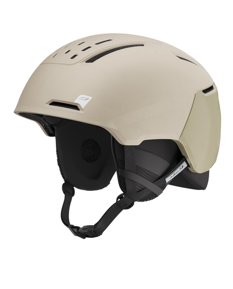 Beige skidhjälm Julbo Hailot MIPS® med 360° Fit System för exakt passform, finns i storlekarna 55-59 cm och 59-63 cm - Alpingaraget