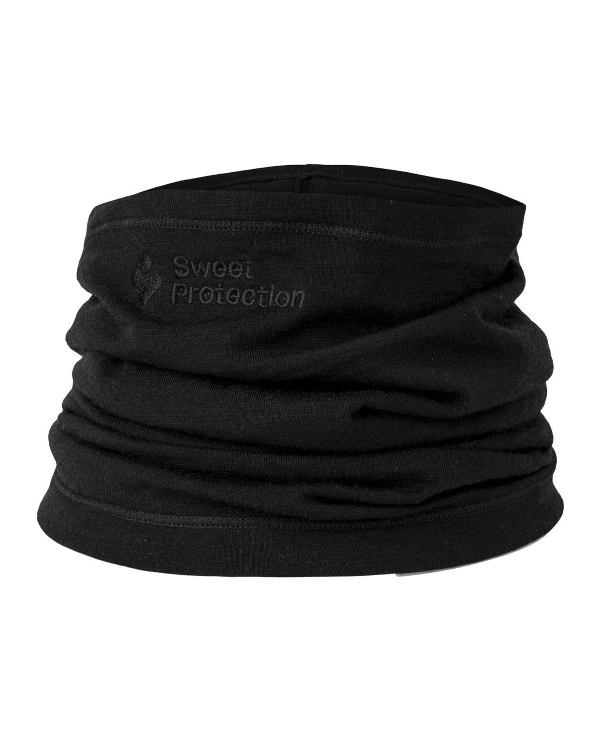 Sweet Protection Merino Tube - Svart halsvärmare i merinoull för skidåkning