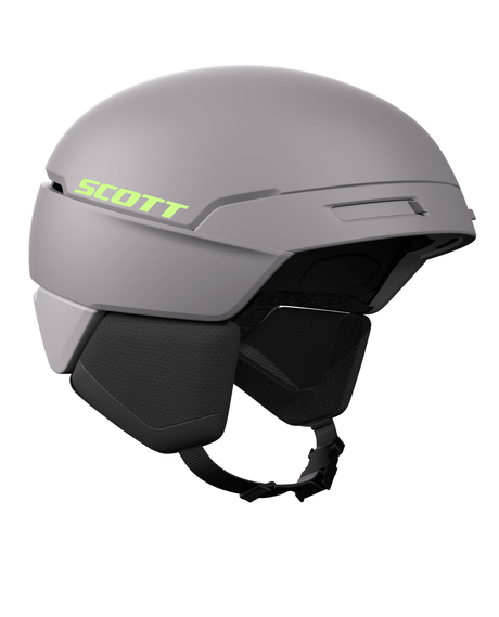 Scott Helmet Flow Mips - Evening Grey/Glow Green - Hjälmar - Alpingaraget