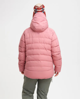 Elevenate Womens Combin Down Jacket - Dark Strawberry - Alpingaraget