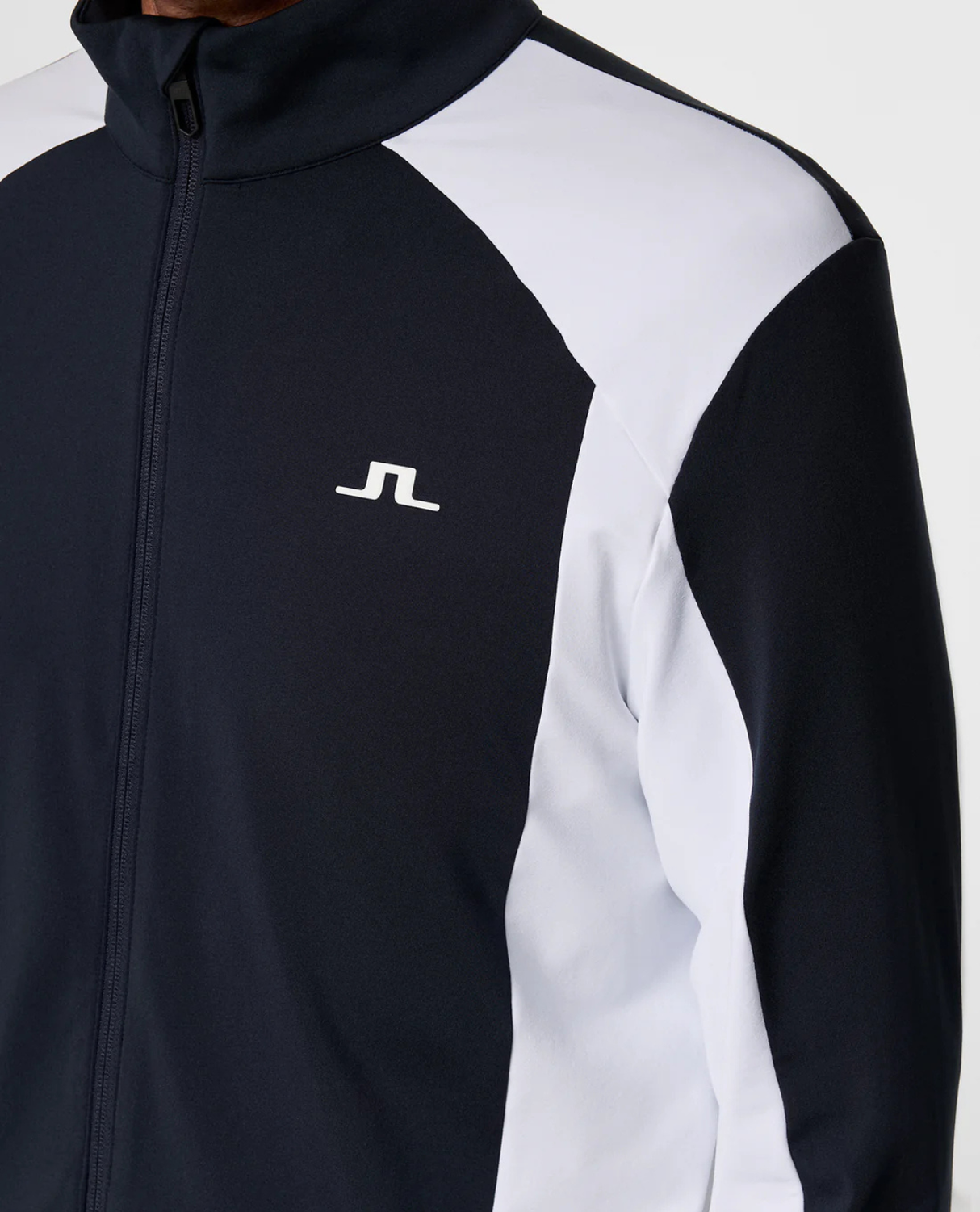 J.Lindeberg Men Banks Zip Mid Layer - JL Navy