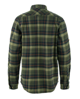Fjällräven Singi Heavy Flannel Shirt Men - Black-Deep Forest - Alpingaraget