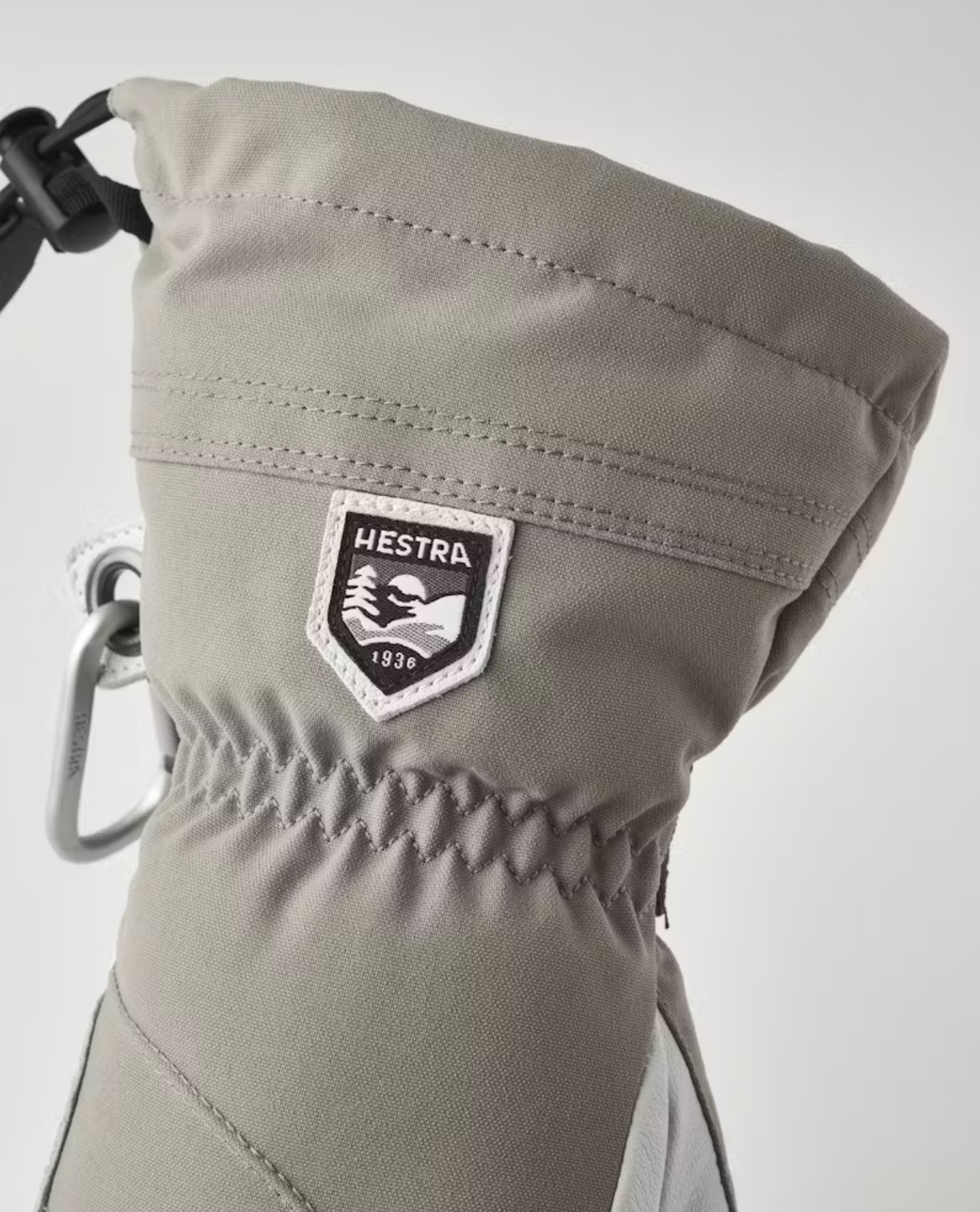 HESTRA Heli Ski Female Mitt - Khaki/Offwhite - Alpingaraget