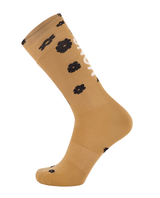 Mons Royale Unisex Atlas Merino Snow Sock Logo - Aoraki Lily Toffee