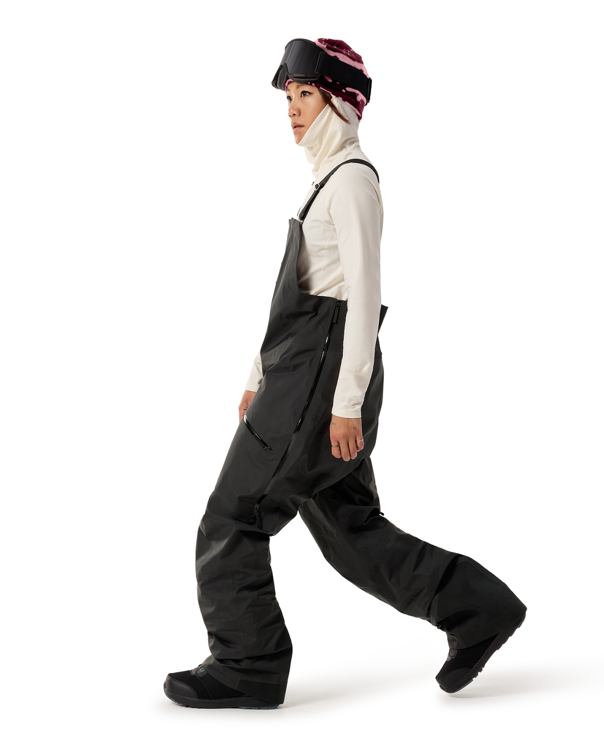 Arc'teryx Women Sentinel Bib Pant - Bliss / Black