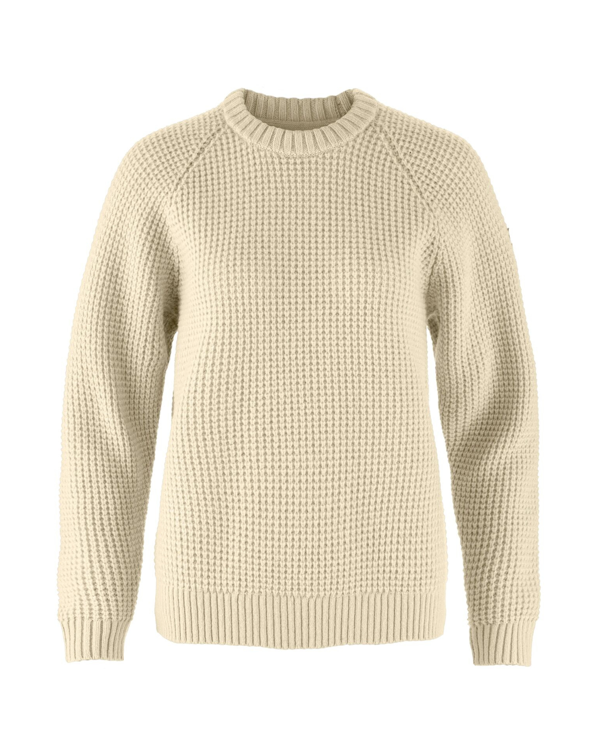 Fjällräven Övik Waffle Knit Women - Light Beige - Alpingaraget