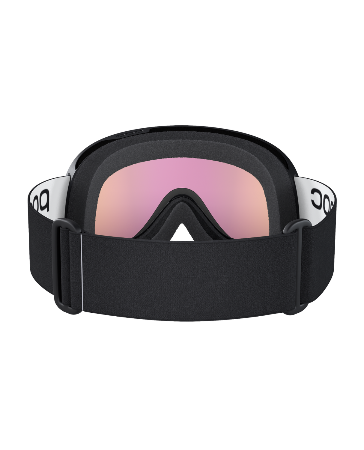 POC Retina Mid - Uranium Black/Partly Sunny Orange - Alpingaraget