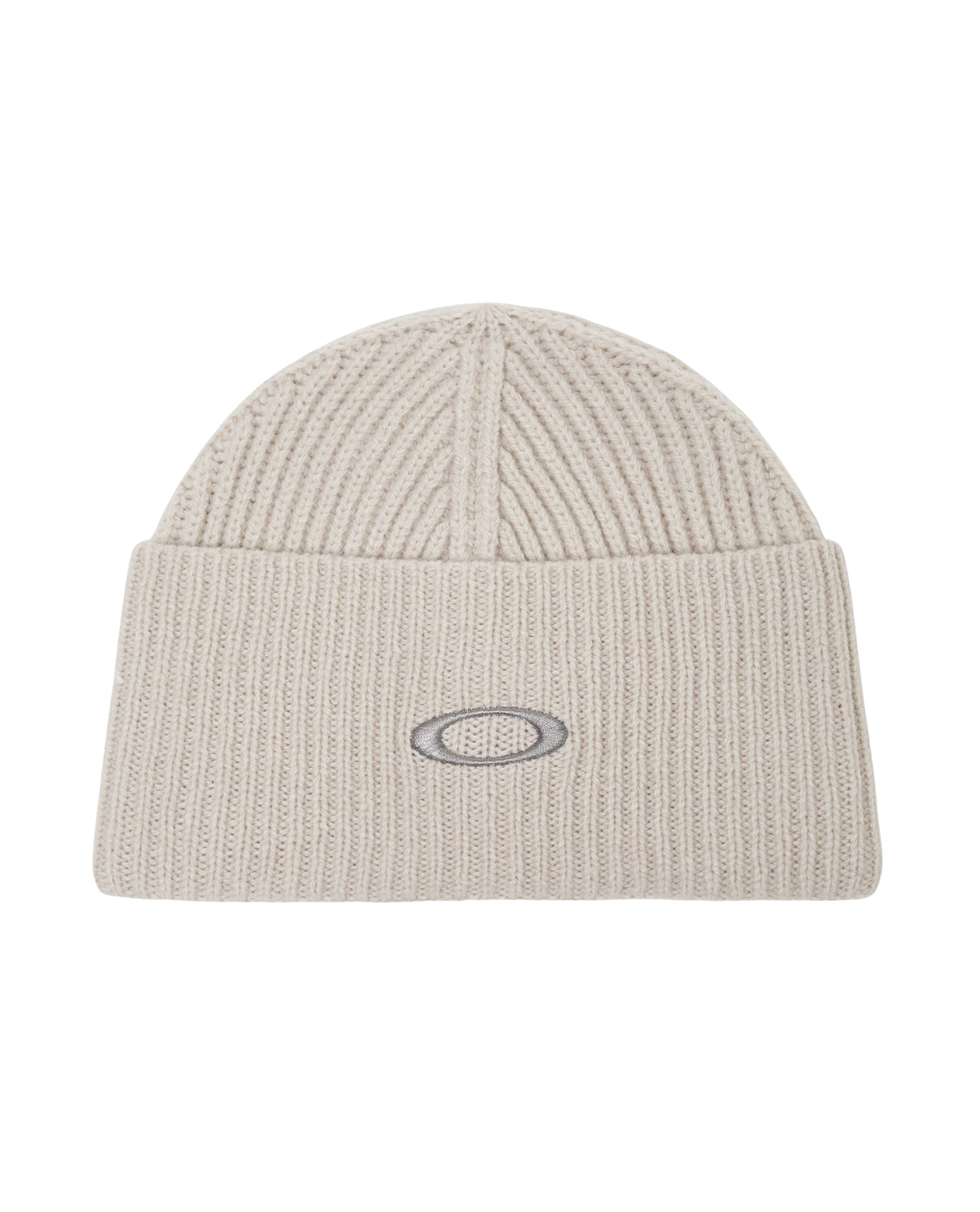Oakley Ellipse Ribbed Beanie - Mist/Cement