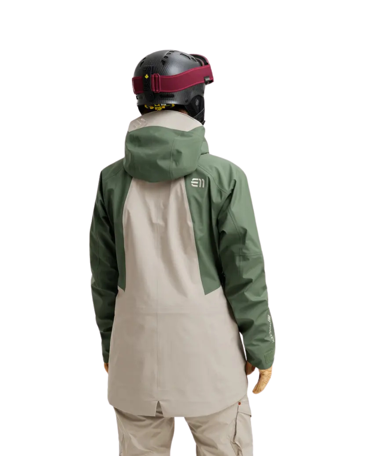 Elevenate Womens Pure 100 Jacket - Bronze Green - Alpingaraget