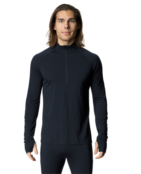 HOUDINI Mens Desoli Light Half Zip - Blue Illusion - Alpingaraget