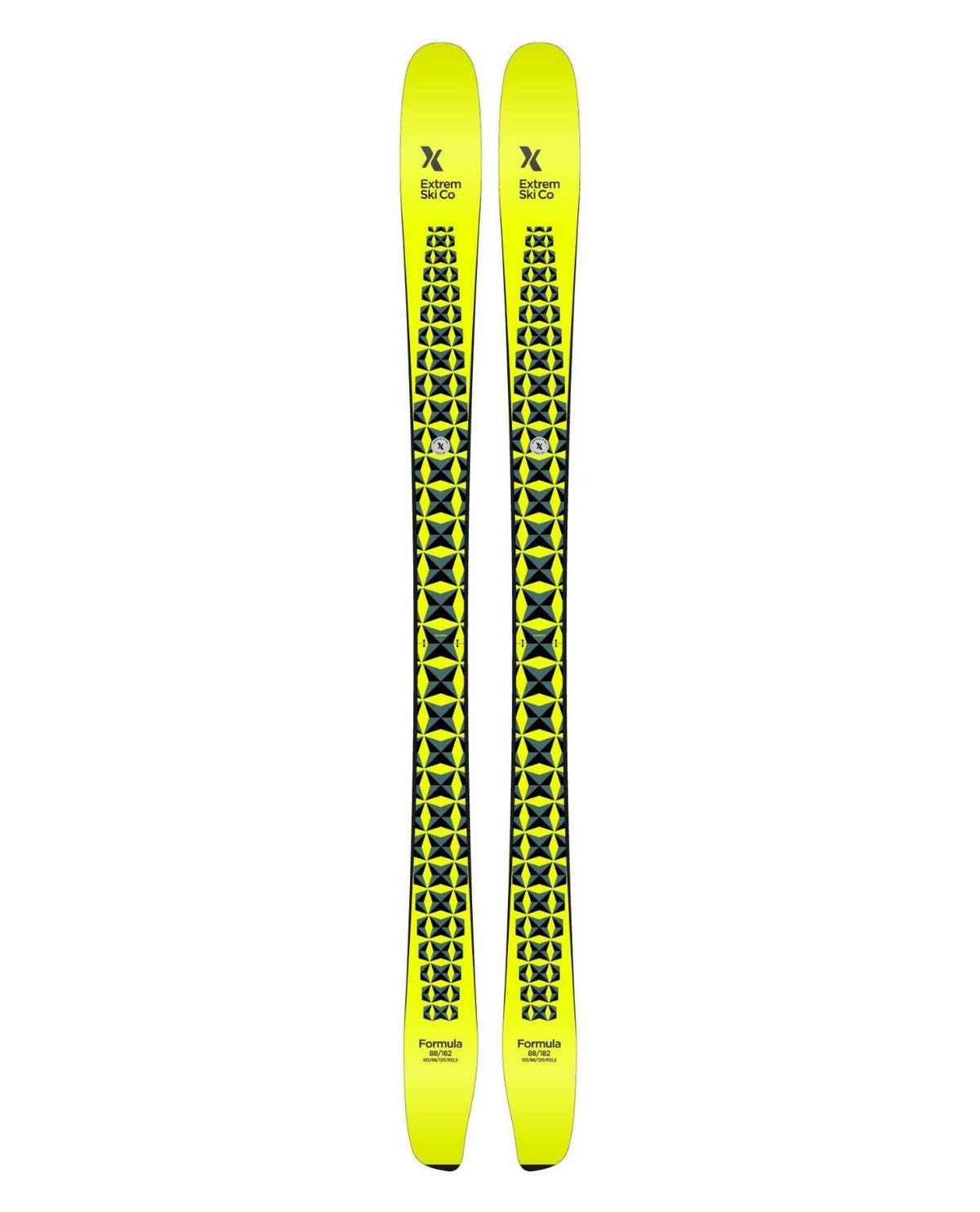 Extrem Ski Co Formula 88 26/27 - Allmountainskidor - Gul - Alpingaraget