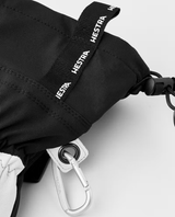 HESTRA Army Leather Extreme Mitt - Black/Offwhite - Alpingaraget