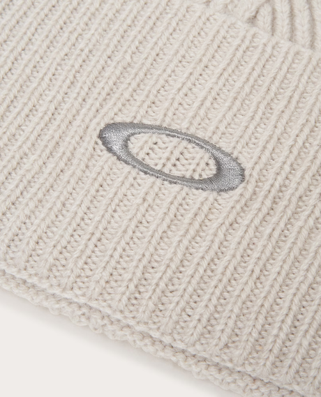 Oakley Ellipse Ribbed Beanie - Mist/Cement