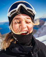 Mons Royale Double Up 100 Merino Neckwarmer - Black