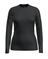 Icebreaker Women 200 Oasis Long Sleeve Crewe - Black - Alpingaraget