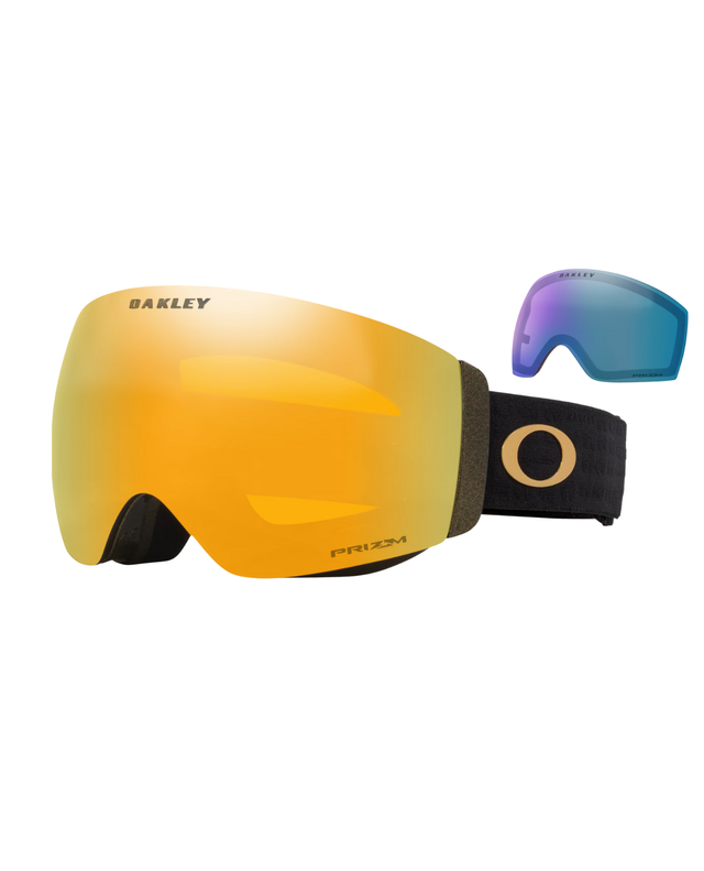 Oakley Flight Deck Pro M - Metallic Black Gold/ Prizm 24K & Prizm Iced - Alpingaraget