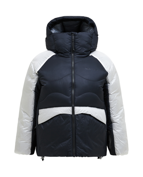 Peak Performance Women Helium Diamond Fuse Down - Black / Antarctica  Alpingaraget