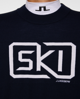 J.Lindeberg Men William Knitted Sweater - JL Navy