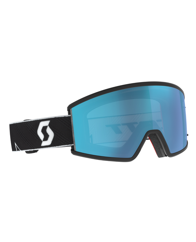 Scott Goggle Ambit Compact AMP - Black/White AMP Aurora Green Chrome S1 - Alpingaraget