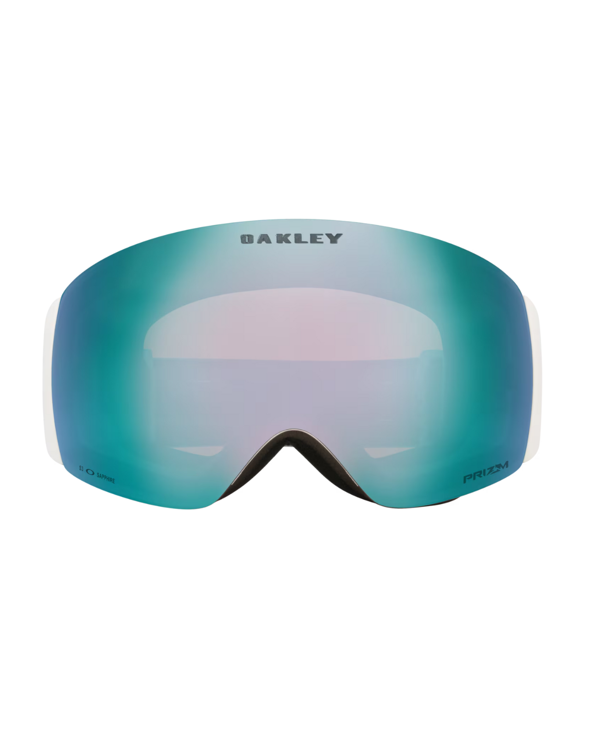 Oakley Flight Deck Pro L - Matte White/ Prizm Sapphire & Prizm Iced - Alpingaraget