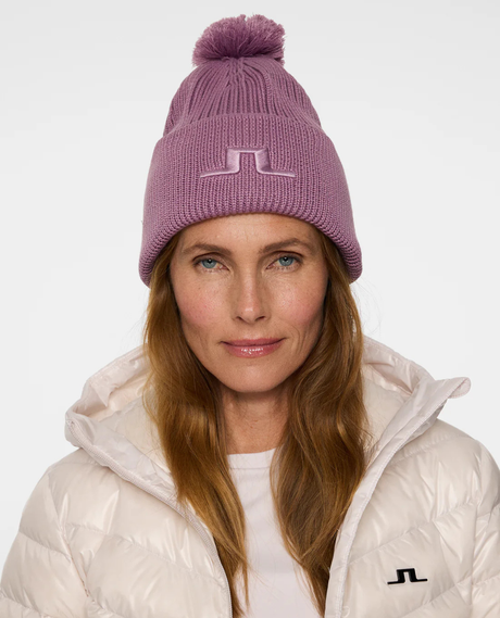 J.Lindeberg Grace Beanie - Very Grape
