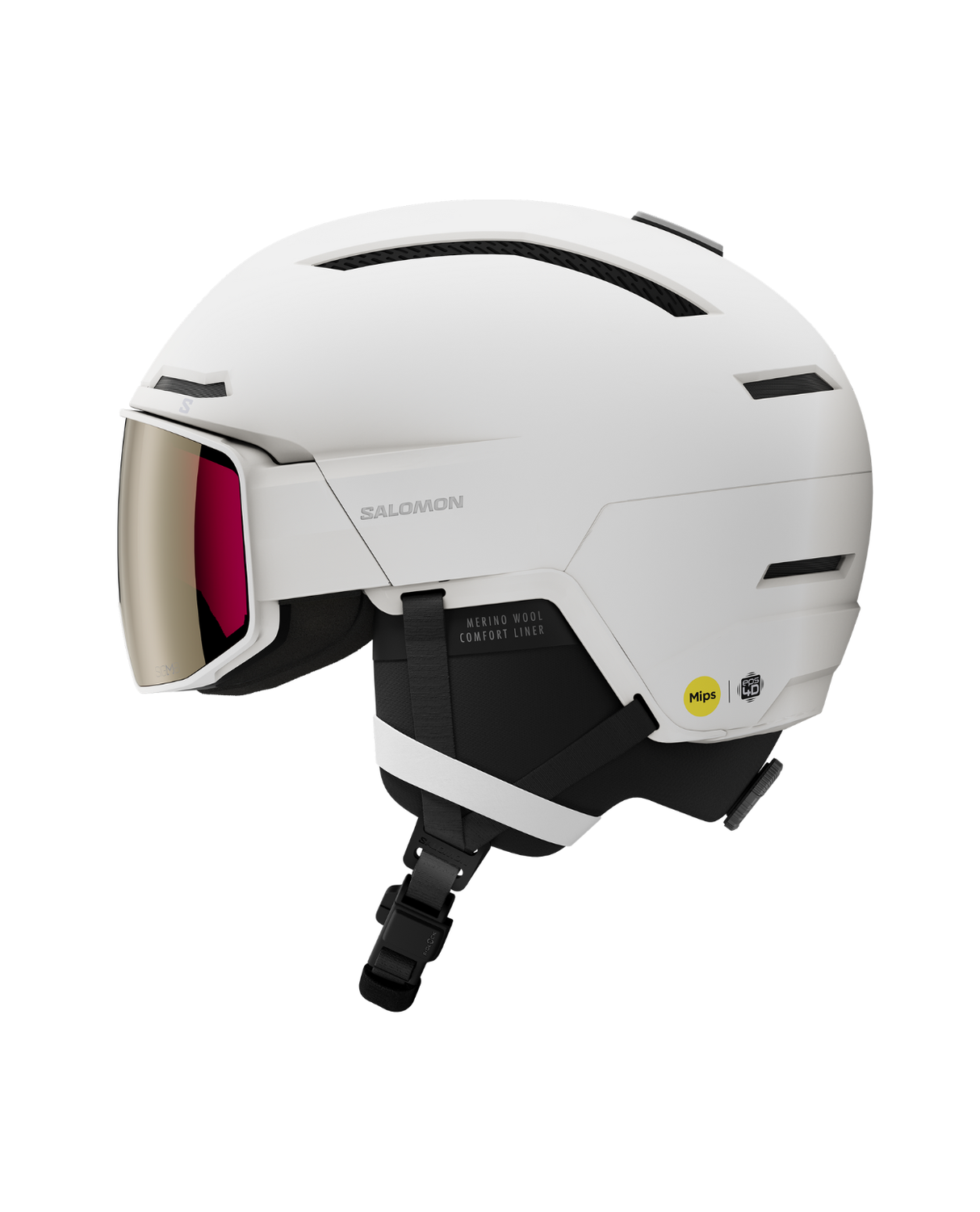 Salomon Driver Prime Sig Pl Mips - White - Alpingaraget