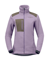 Norröna Women trollveggen warm3 Jacket - Purple Sage - Alpingaraget