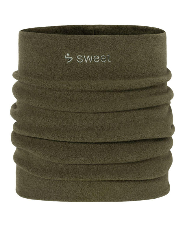 Sweet Protection Fleece Tube i färgen kombu green, en mjuk och funktionell fleecetube för skidåkning.
