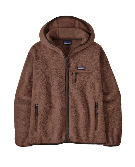 Patagonia Retro Pile Hoody Women - Berm Brown Brun Alpingaraget
