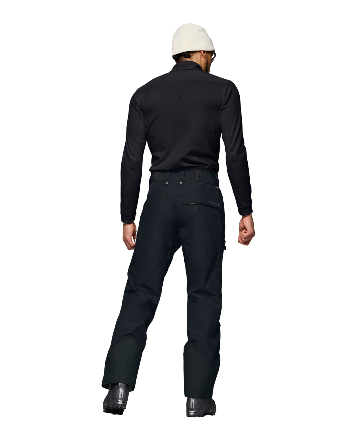 Norröna Men lofoten Gore-Tex Insulated Pants - Caviar Black - Alpingaraget