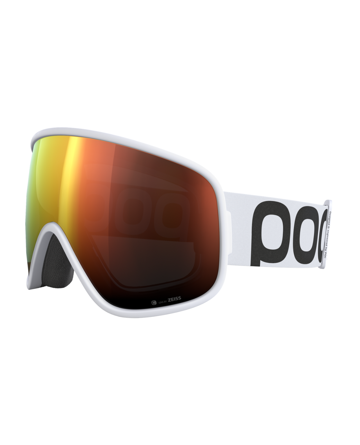 POC Vitrea - Hydrogen White/Partly Sunny Orange