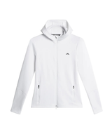 J.Lindeberg Women Aerialle Zip Hood - White