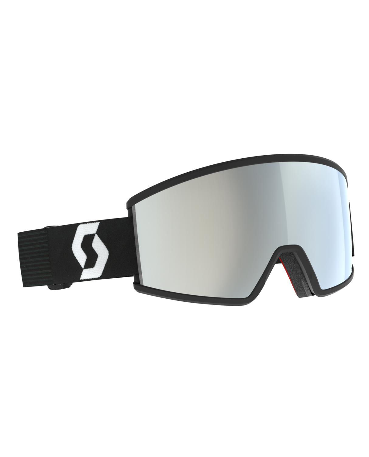 Scott Goggle Ambit Compact AMP - Mineral Black/White, White Chrome S2 - Alpingaraget