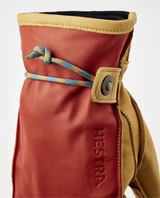 HESTRA Wakayama 5 Finger - Flame red/Tan - Alpingaraget