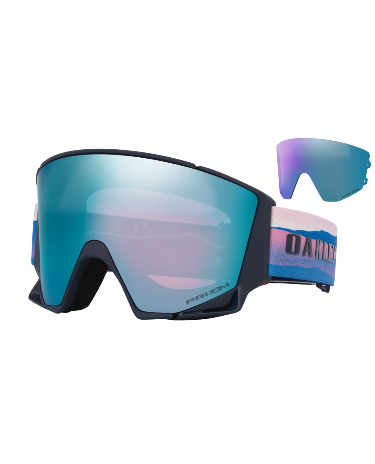Oakley Flow Scape L - Mikeala Shiffrin Signature/ Prizm Sapphire & Prizm Iced