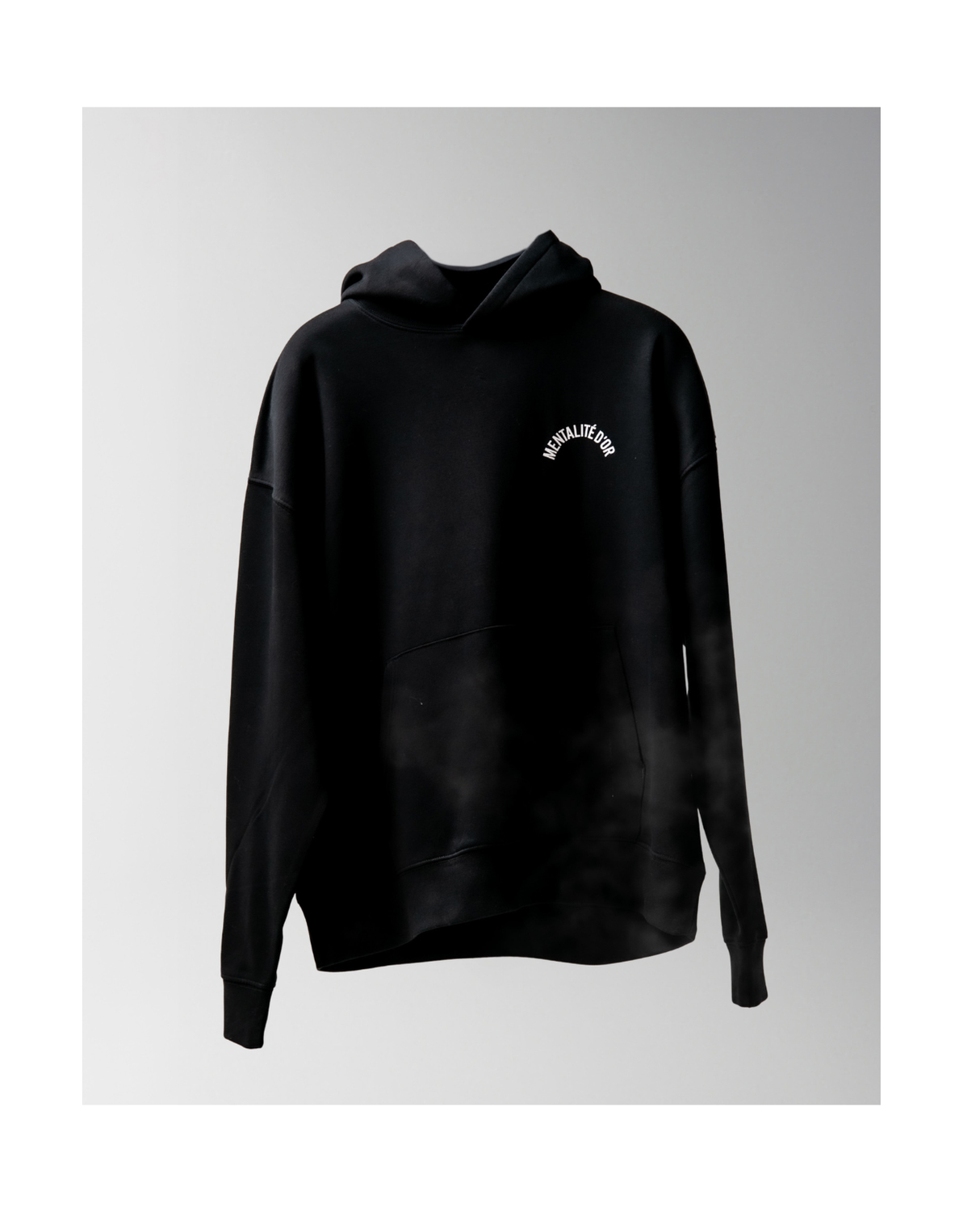 Mentalité d´Or Circle Hoodie - Black