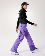 Arc'teryx Women Rush Bib Pant - Aster / Black - Alpingaraget